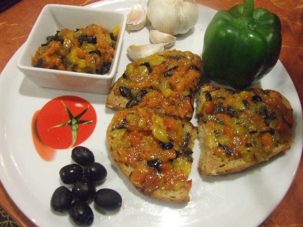 Paprikové crostini (fotorecept) - obrázok 3