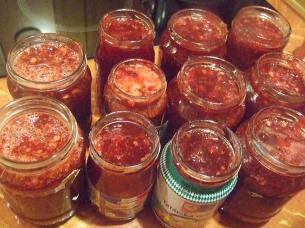 Brusnicový kompot s rôsolovou zálievkou (fotorecept) - obrázok 4