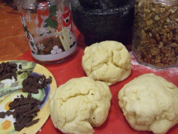 Orechovo-čokoládové osie hniezda (fotorecept) - obrázok 1