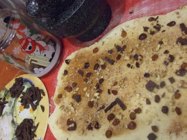 Orechovo-čokoládové osie hniezda (fotorecept) - obrázok 2