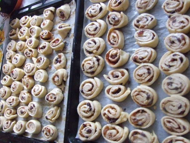 Orechovo-čokoládové osie hniezda (fotorecept) - obrázok 4