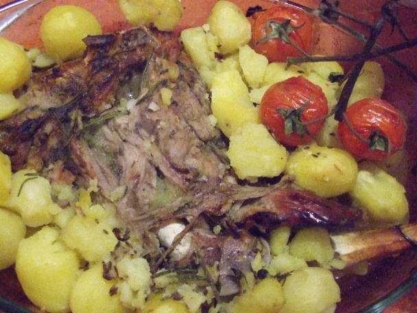 Pečené jahňacie stehno (fotorecept) - obrázok 4