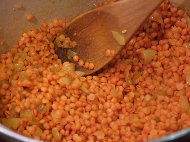 Červená šošovica s paradajkami a cesnakom (fotorecept) - obrázok 2