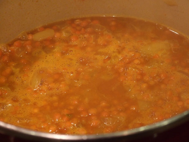 Červená šošovica s paradajkami a cesnakom (fotorecept) - obrázok 3