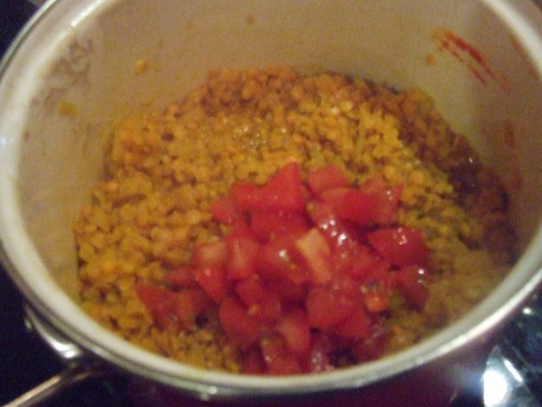 Červená šošovica s paradajkami a cesnakom (fotorecept) - obrázok 4