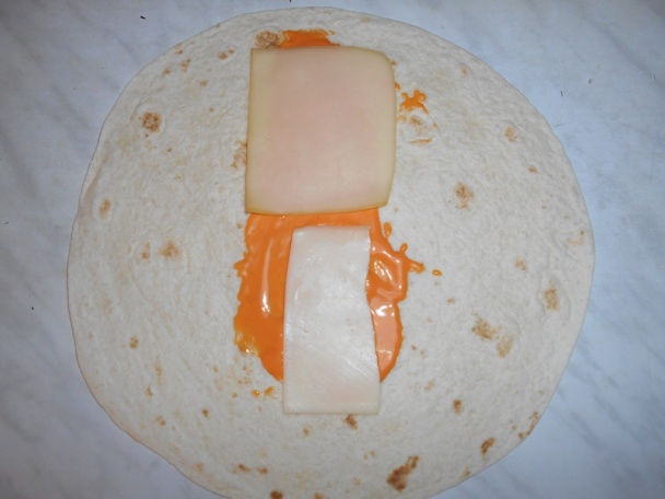 Rýchla a chutná plnená tortila (fotorecept) - obrázok 3