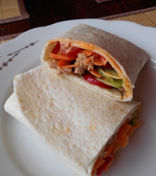 Rýchla a chutná plnená tortila (fotorecept) - obrázok 9