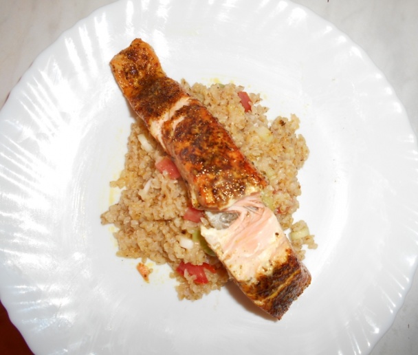 Bulgur s lososom (fotorecept) - obrázok 9