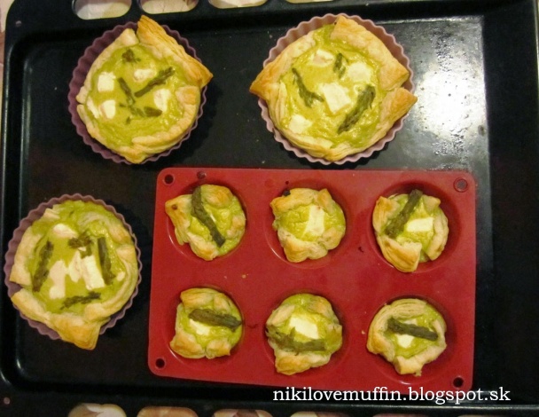 Špargľové košíčky s kozím syrom - obrázok 3