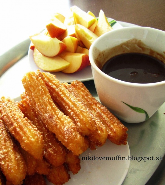 Churros - španielske šišky (fotorecept) - obrázok 4