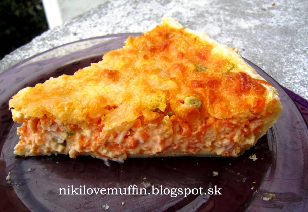 Mrkvový pizza koláč (fotorecept) - obrázok 3