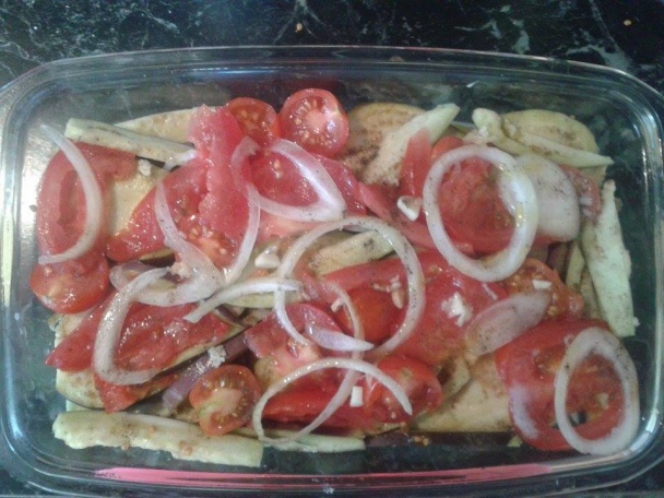 Prekladaná zeleninka (fotorecept) - obrázok 1