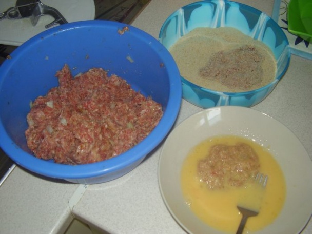 Zapekané mleté rezne so šťavou (fotorecept) - obrázok 1