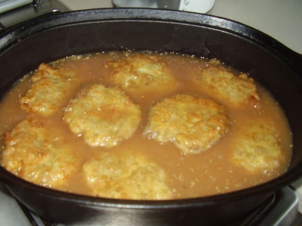 Zapekané mleté rezne so šťavou (fotorecept) - obrázok 5