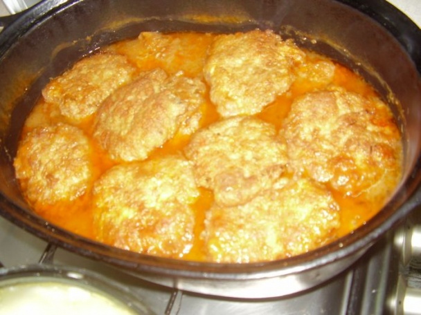 Zapekané mleté rezne so šťavou (fotorecept) - obrázok 6