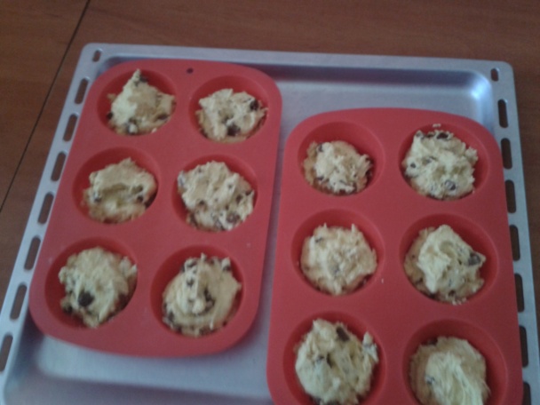 Milka čokoládové muffiny - obrázok 2