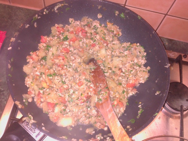 Pečený patizón s mletým mäsom (fotorecept) - obrázok 2