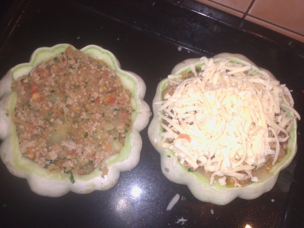 Pečený patizón s mletým mäsom (fotorecept) - obrázok 3