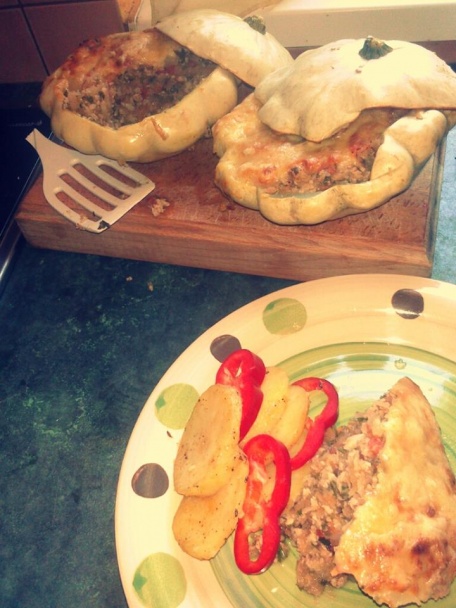 Pečený patizón s mletým mäsom (fotorecept) - obrázok 4