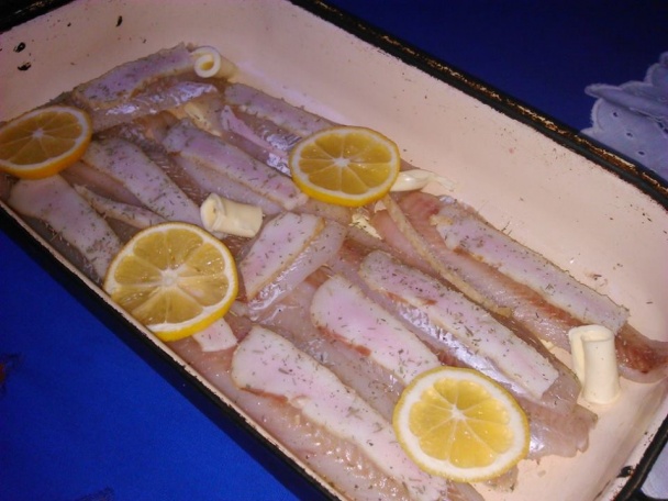 Grilovaná treska so slaninou a hráškovým pyré (fotorecept) - obrázok 1