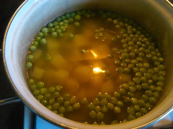 Grilovaná treska so slaninou a hráškovým pyré (fotorecept) - obrázok 2