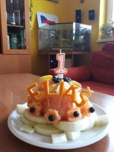 Ovocná baby torta - obrázok 6