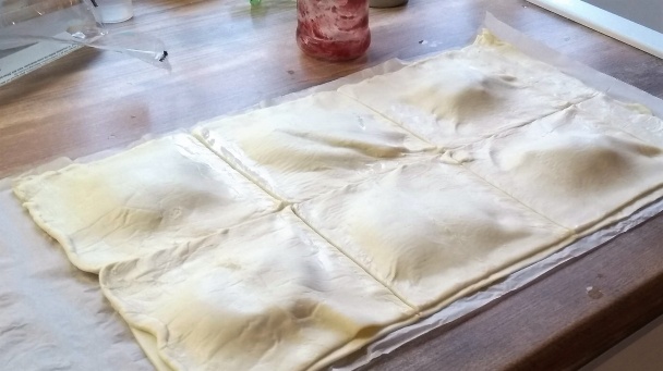 Lístkové taštičky zo sendvičovača (fotorecept) - obrázok 2