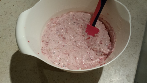 Malinovo-orechová torta bez múky (fotorecept) - obrázok 4