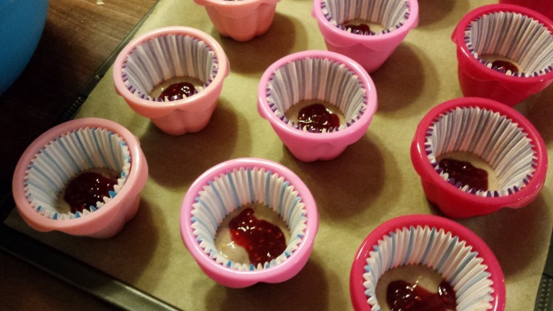 Malinové muffinky (fotorecept) - obrázok 4