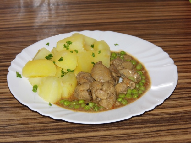 Kuracie pečienky s hráškom (fotorecept) - obrázok 9