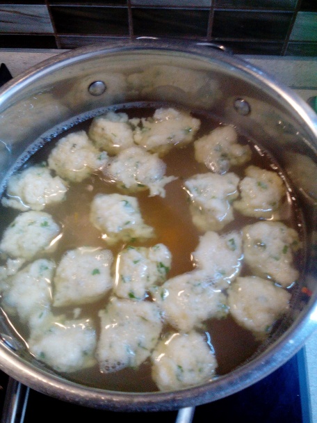 Zeleninová polievka s krupicovými haluškami (fotorecept) - obrázok 5