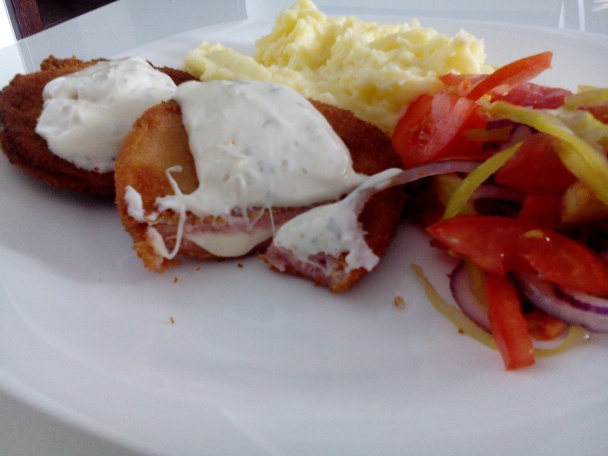 Vyprážaná diétna saláma so syrom (fotorecept) - obrázok 8