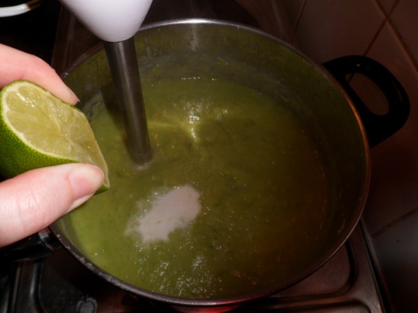 Pórovo-zemiakový krém s kokosovým mliekom a limetovou šťavou(fotorecept) - obrázok 8