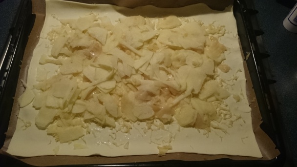 Jablkový koláč s marcipánom (fotorecept) - obrázok 1