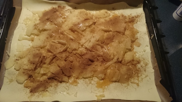 Jablkový koláč s marcipánom (fotorecept) - obrázok 2