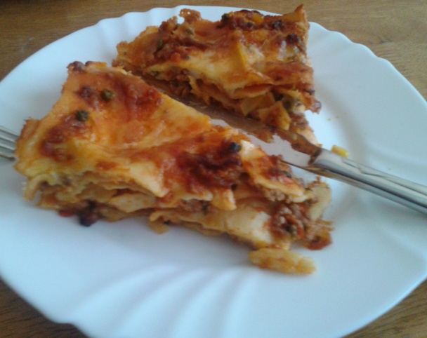 Lasagne s mletým mäsom a zeleninou - obrázok 3