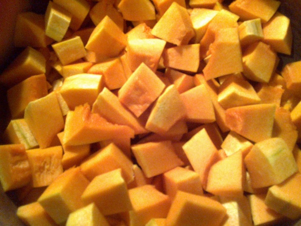 Tekvicovo-kokosová krémová polievka - obrázok 1