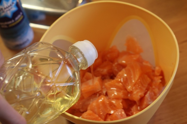 Tarhoňové ,,rizoto,, s lososom (fotorecept) - obrázok 6