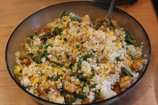 Tarhoňové ,,rizoto,, s lososom (fotorecept) - obrázok 17