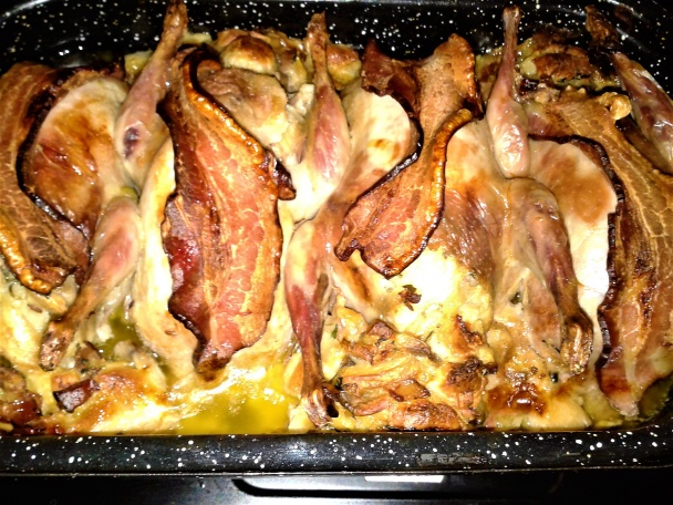 Pečená prepelica s tekvicovo-batatovým prívarkom (fotorecept)  - obrázok 7