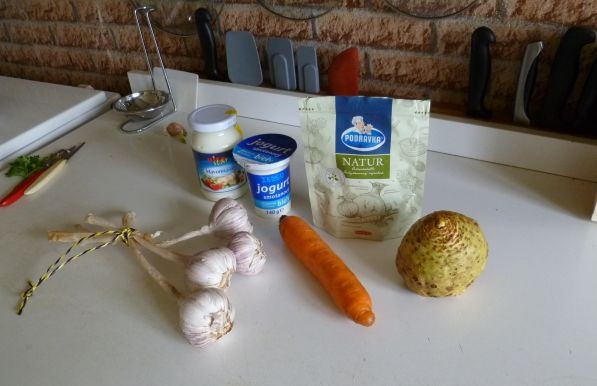 Zelerový šalát    (fotorecept) - obrázok 1