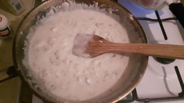 Kuracinka na smotane so šampiňónmi (fotorecept) - obrázok 4