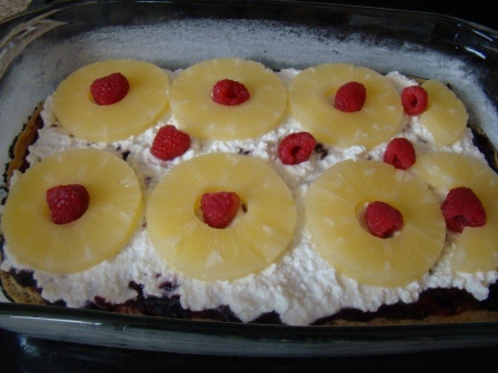 Svieži ovocno-tvarohový koláč - obrázok 1