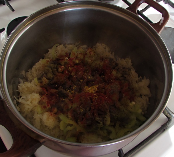 Kapustový guláš z kuracích prsíčok (fotorecept) - obrázok 4