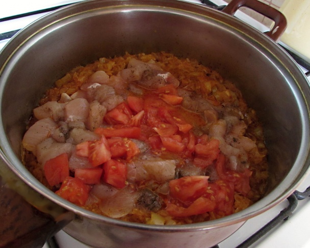 Kapustový guláš z kuracích prsíčok (fotorecept) - obrázok 6
