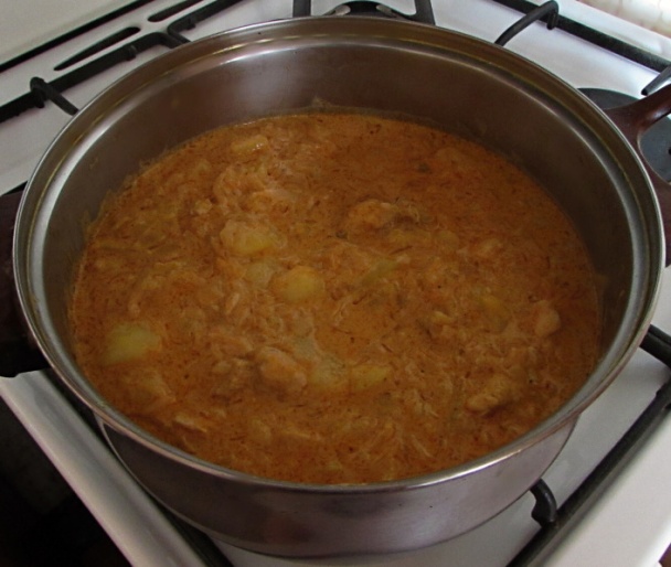 Kapustový guláš z kuracích prsíčok (fotorecept) - obrázok 9