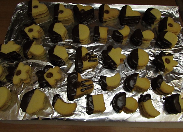 Linecké pečivo s kokosom (fotorecept) - obrázok 4