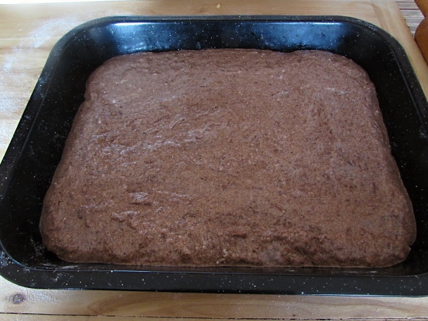 Sviatočné jablkovo-orechovo-kakaové rezy (fotorecept) - obrázok 7