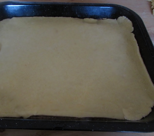 Sviatočné jablkovo-orechovo-kakaové rezy (fotorecept) - obrázok 8