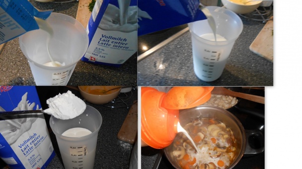 Šampiňónovo-krémová polievka - obrázok 4